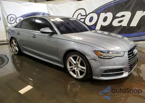 2016 Audi A6 Premium Plus from USA, damaged, VIN WAUFGAFC6GN017974